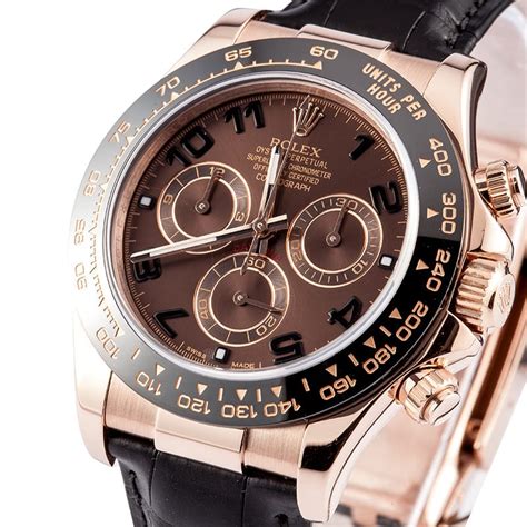 Rolex Daytona on Strap Rose Gold 